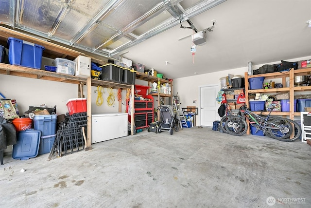 2649 Sandwood Ln, Blaine, WA 98230 - garage with a garage door opener