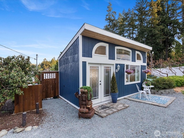31707 W Lake Ketchum Rd, Stanwood, WA 98292 - view of outdoor structure with french doors