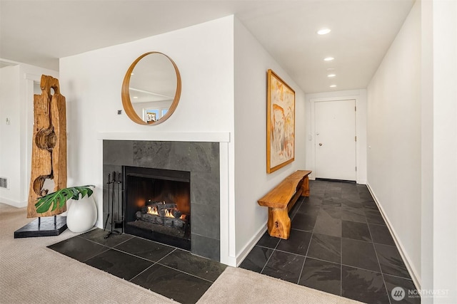 2301 Fairview Ave E Unit 301, Seattle, WA 98102 - hallway with baseboards and recessed lighting