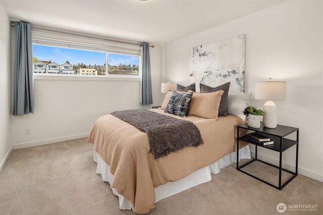 2301 Fairview Ave E Unit 301, Seattle, WA 98102 - carpeted bedroom with baseboards