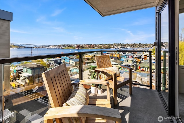 2301 Fairview Ave E Unit 301, Seattle, WA 98102 - balcony with a water view