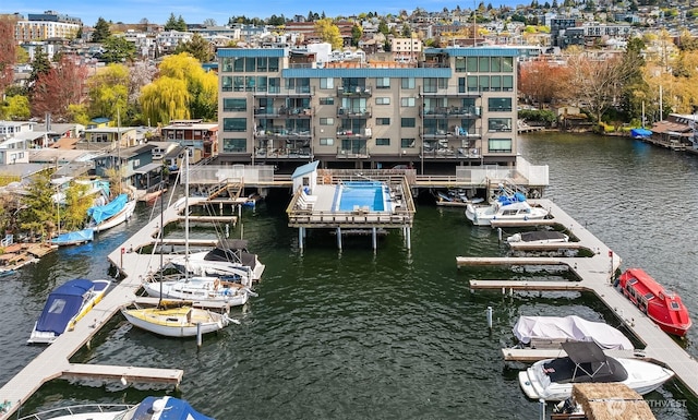 2301 Fairview Ave E Unit 301, Seattle, WA 98102 - dock area with a water view