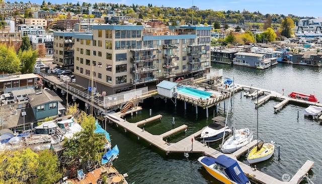 2301 Fairview Ave E Unit 301, Seattle, WA 98102 - dock area with a water view