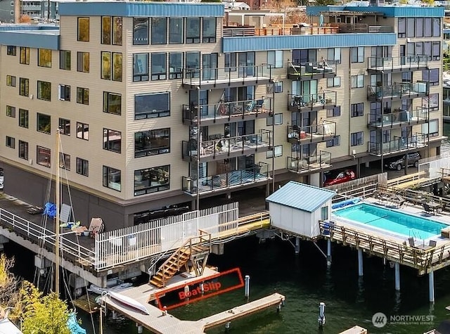 2301 Fairview Ave E Unit 301, Seattle, WA 98102 - view of apartment building / complex with a water view