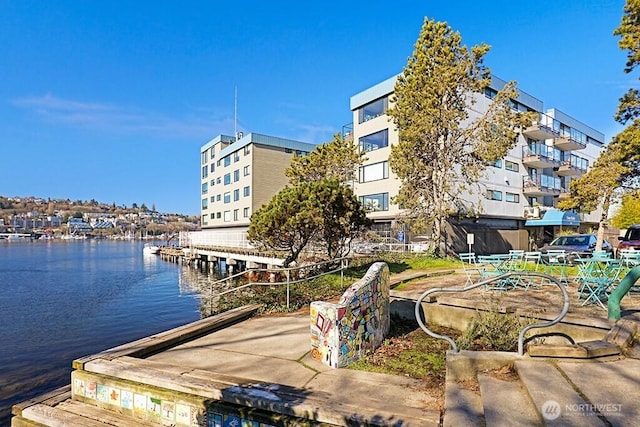 2301 Fairview Ave E Unit 301, Seattle, WA 98102 - dock area with a water view