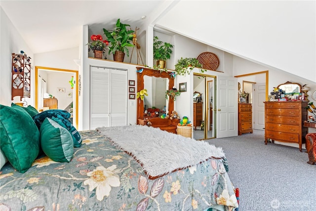9204 Silver Lake Rd, Maple Falls, WA 98266 - carpeted bedroom with vaulted ceiling