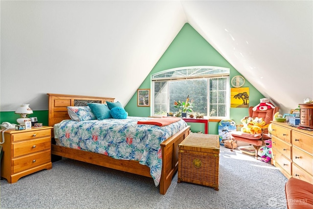 9204 Silver Lake Rd, Maple Falls, WA 98266 - carpeted bedroom with vaulted ceiling