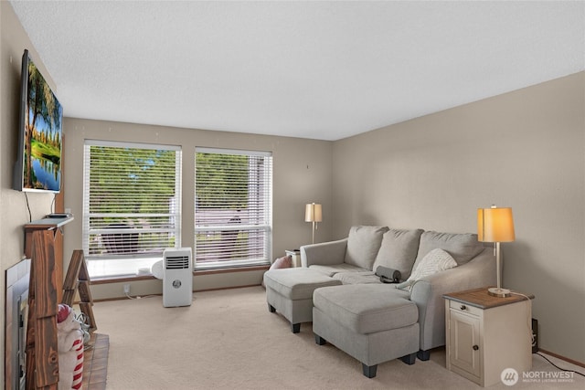 1541 Sheridan Unit C2, Bremerton, WA 98310 - living room with light carpet