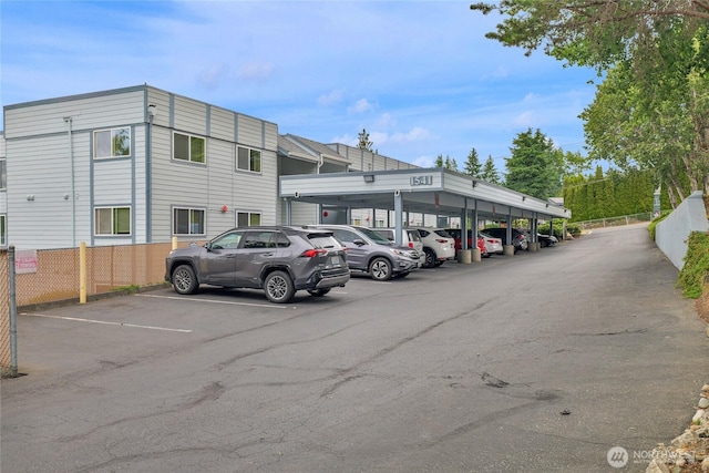 1541 Sheridan Unit C2, Bremerton, WA 98310 - view of partially covered parking lot