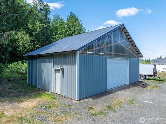 1129 Bunker Creek Rd, Chehalis, WA 98532 - view of detached garage