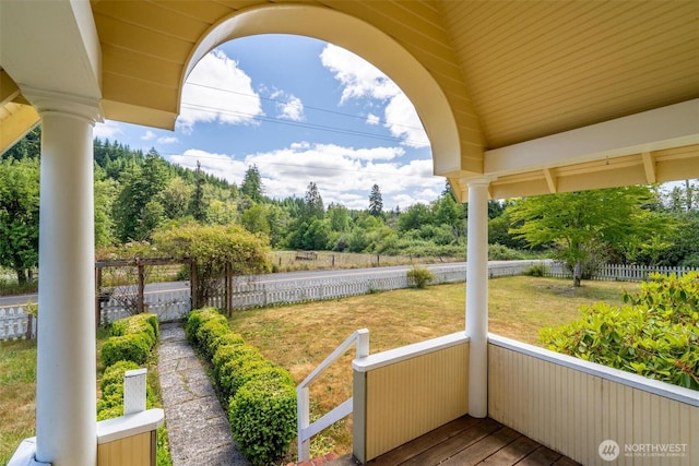 1129 Bunker Creek Rd, Chehalis, WA 98532 - view of fenced backyard