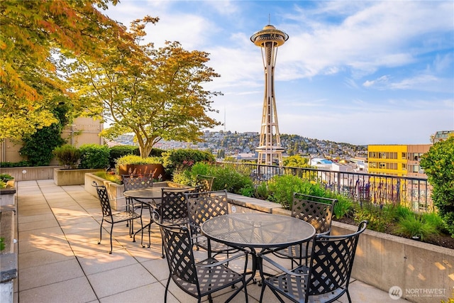 2720 3rd Ave Unit 412, Seattle, WA 98121 - view of patio with outdoor dining area