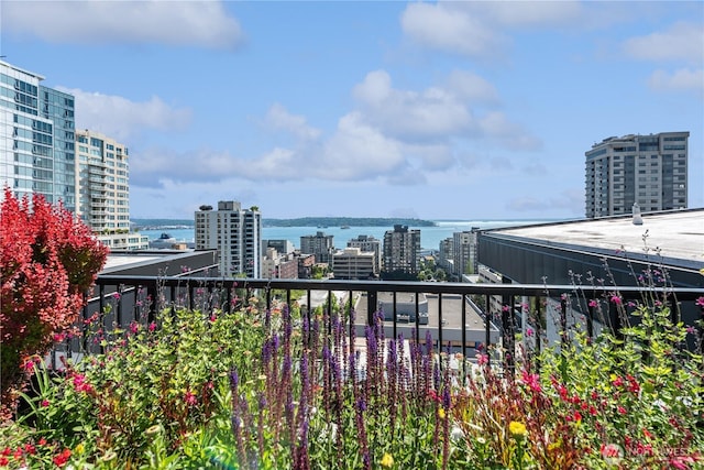 2720 3rd Ave Unit 412, Seattle, WA 98121 - balcony featuring a water view and a city view