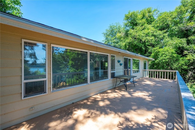 5017 Harbor Hills Dr, Freeland, WA 98249 - view of wooden deck