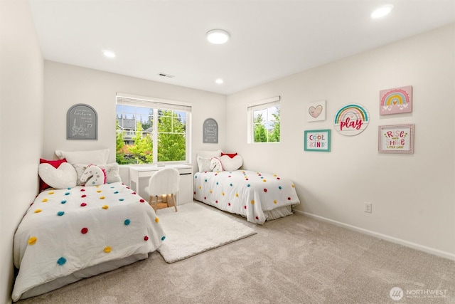 17710 39th Ave SE, Bothell, WA 98012 - carpeted bedroom featuring recessed lighting