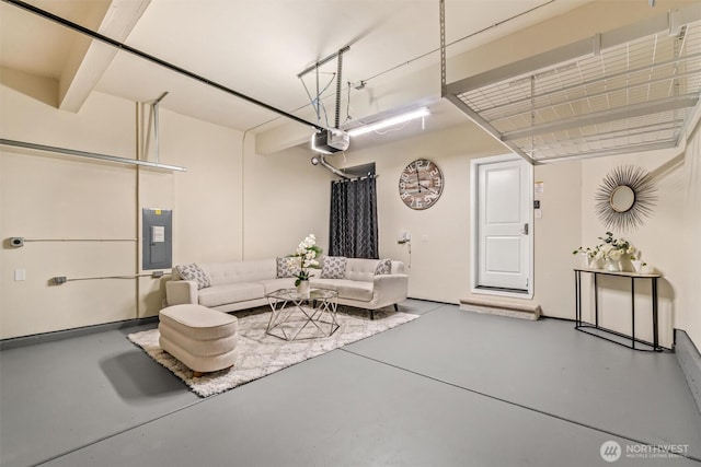 17710 39th Ave SE, Bothell, WA 98012 - garage featuring electric panel and a garage door opener
