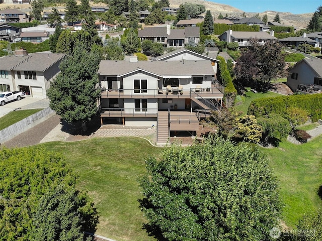 622 Vista View Pl, East Wenatchee, WA 98802 - aerial view of residential area