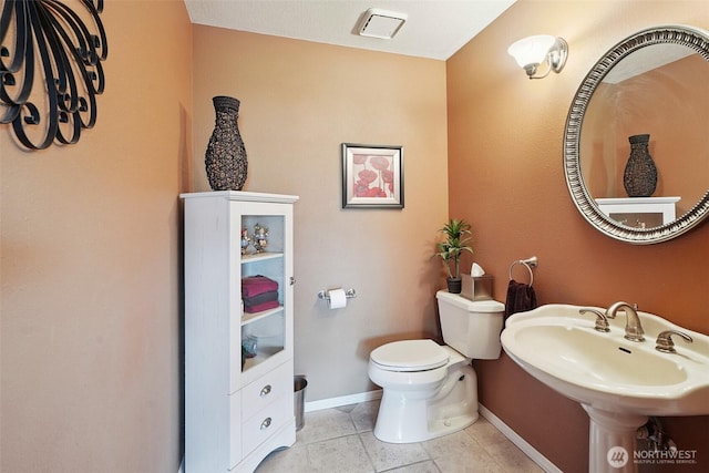 622 Vista View Pl, East Wenatchee, WA 98802 - half bathroom with baseboards and tile patterned flooring