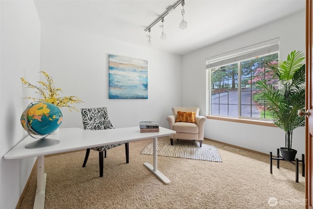 6211 18th Ave SW, Olympia, WA 98512 - office featuring track lighting and baseboards