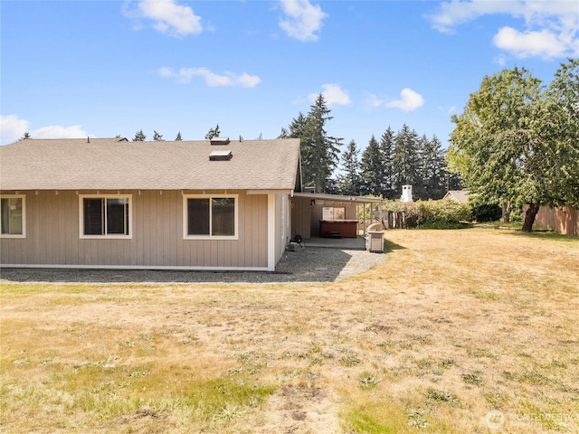 16002 5th Ave E, Tacoma, WA 98445 - view of property exterior with a yard and a shingled roof