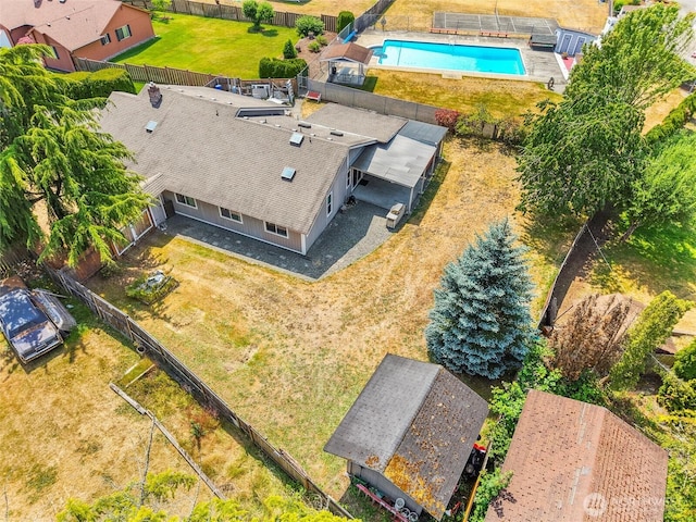 16002 5th Ave E, Tacoma, WA 98445 - view from above of property featuring a pool