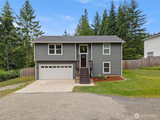 1172 Thorndyke Rd, Port Ludlow, WA 98365 - bi-level home with an attached garage and driveway