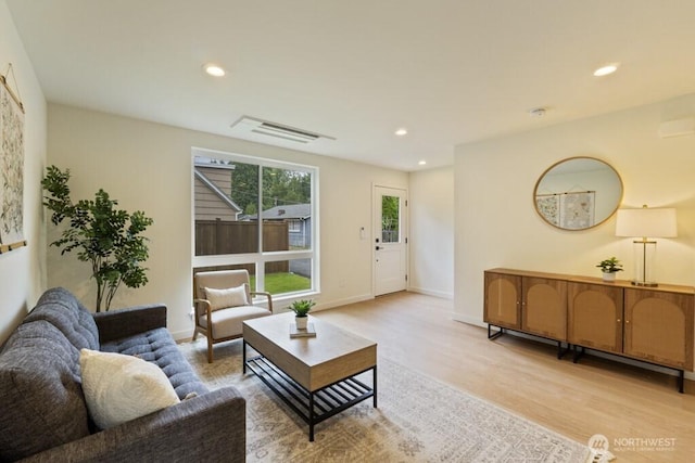 10342 39th Ave NE, Seattle, WA 98125 - living room with light wood finished floors and recessed lighting