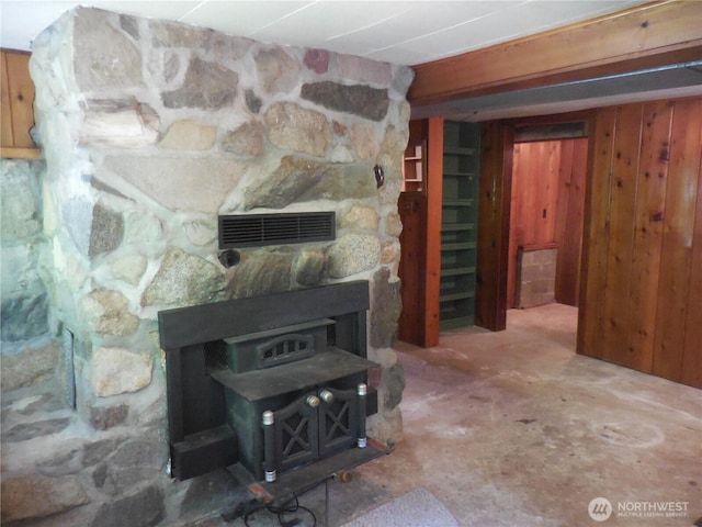 3649 Long Lake Rd SE, Port Orchard, WA 98366 - detailed view of a wood stove