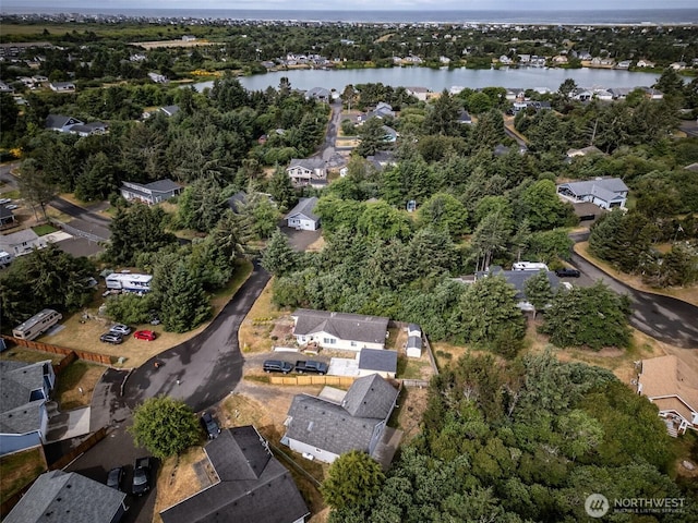 858 Willow Ct SW, Ocean Shores, WA 98569 - aerial overview of property's location featuring a nearby body of water and nearby suburban area