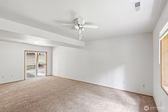 1563 Nylace Ln SE, Port Orchard, WA 98367 - empty room with carpet and a ceiling fan