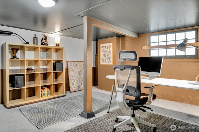 4926 42nd Ave S, Seattle, WA 98118 - view of carpeted home office