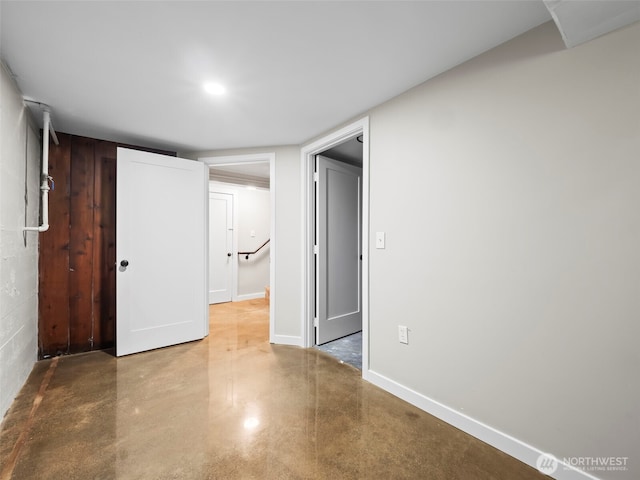 4510 N 24th St, Tacoma, WA 98406 - unfurnished bedroom with finished concrete floors