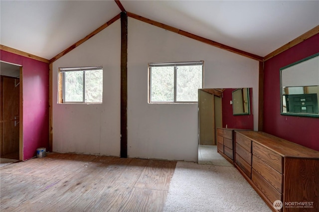 31109 202nd Ave SE, Kent, WA 98042 - unfurnished bedroom with multiple windows, vaulted ceiling, and wood finished floors