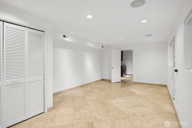 1564 Hillside Dr SE, Issaquah, WA 98027 - unfurnished room with recessed lighting and light tile patterned flooring