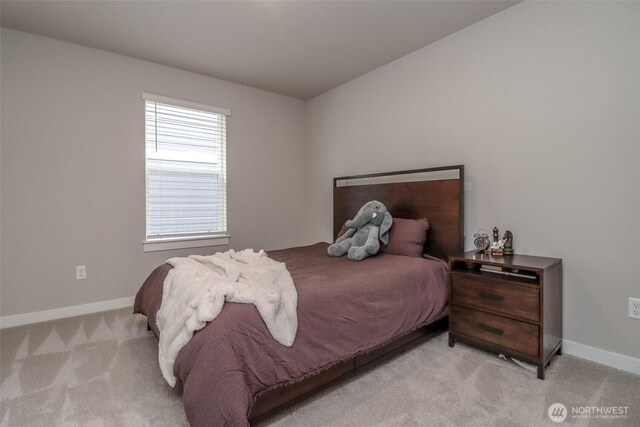 16321 SE 133rd Pl, Renton, WA 98059 - bedroom featuring light carpet and baseboards
