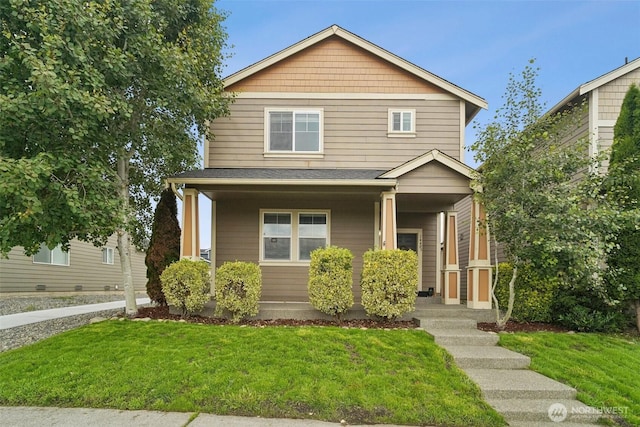 14403 Lockwood Ln SE, Yelm, WA 98597 - view of front facade featuring a front yard
