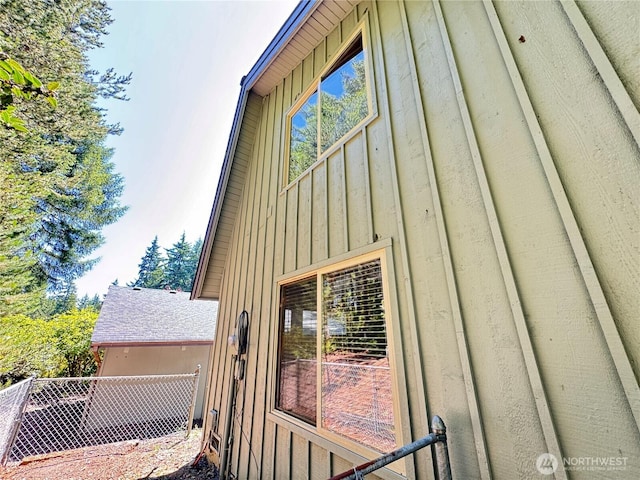 110 E Rhododendron Ln, Union, WA 98592 - exterior view of board and batten siding