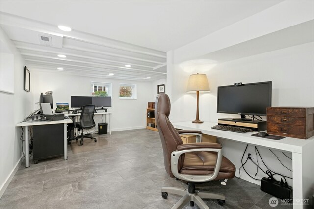 3232 37th Ave S, Seattle, WA 98144 - office featuring recessed lighting and baseboards