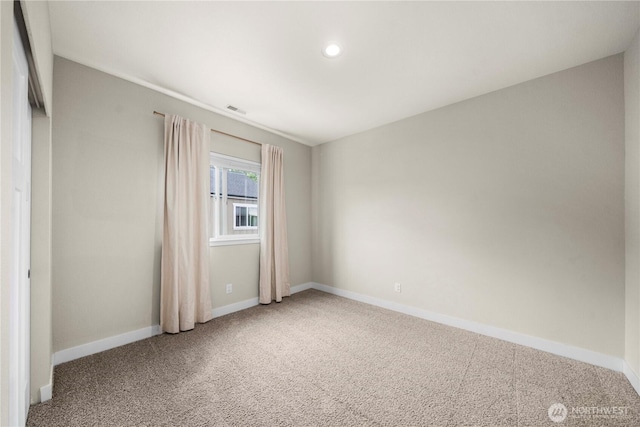 814 9th St SW, Puyallup, WA 98371 - empty room with carpet flooring and recessed lighting
