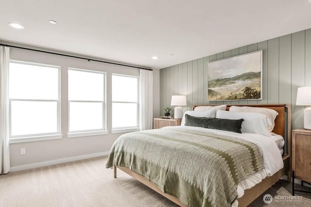 13212 164th Ave SE Unit 207, Renton, WA 98059 - bedroom featuring multiple windows, carpet floors, and recessed lighting