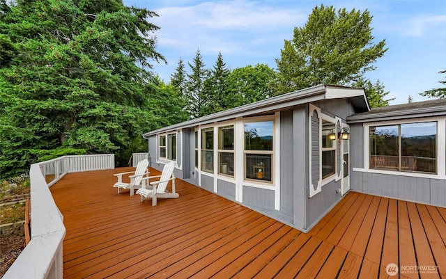 2366 Northshore Rd, Bellingham, WA 98226 - view of deck