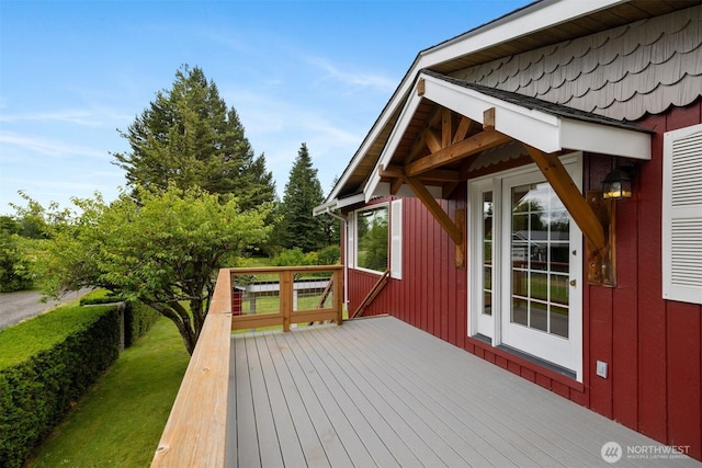 347 W King Tut Rd, Bellingham, WA 98226 - view of wooden terrace