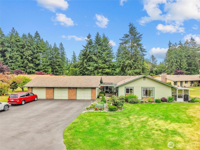 3300 Carpenter Rd SE Unit 49, Lacey, WA 98503 - view of front facade featuring a front lawn and brick siding