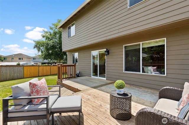 2406 119th St SW Unit D2, Everett, WA 98204 - deck with an outdoor hangout area