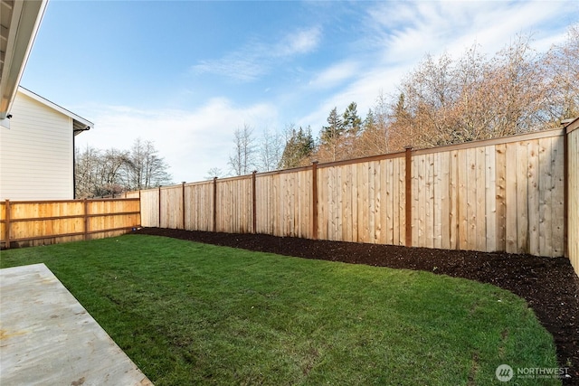 2630LOT12 Sievers Way, Ferndale, WA 98248 - view of fenced backyard