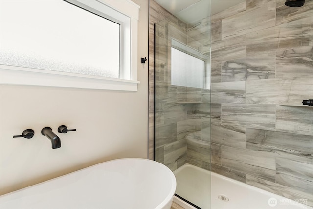 2632LOT13 Sievers Way, Ferndale, WA 98248 - full bath featuring a stall shower and a freestanding tub