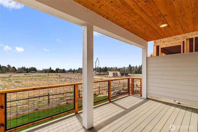 2632LOT13 Sievers Way, Ferndale, WA 98248 - deck with a view of countryside