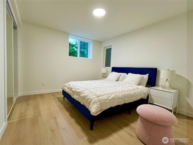 746 N 88th St, Seattle, WA 98103 - bedroom featuring light wood finished floors and baseboards