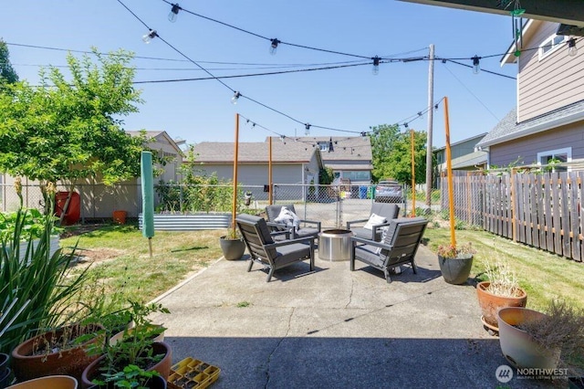 133 Thomas St NW, Olympia, WA 98502 - fenced backyard with a patio and an outdoor living space