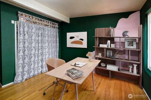 133 Thomas St NW, Olympia, WA 98502 - home office featuring wood finished floors